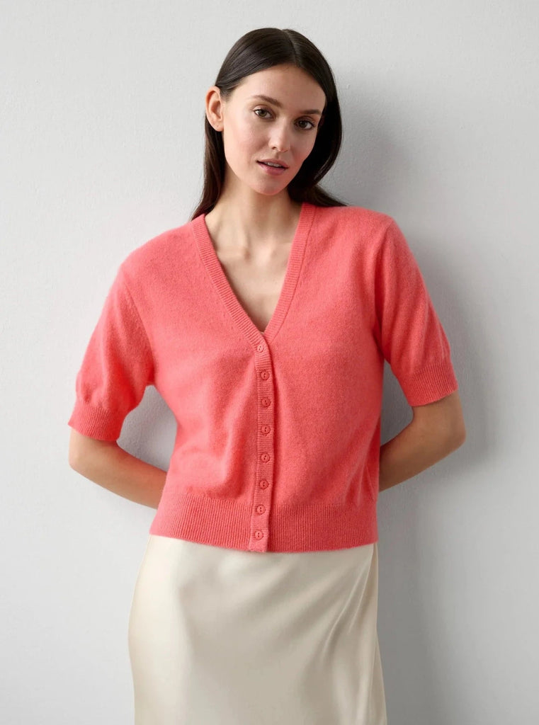 White sweater short sleeve hotsell