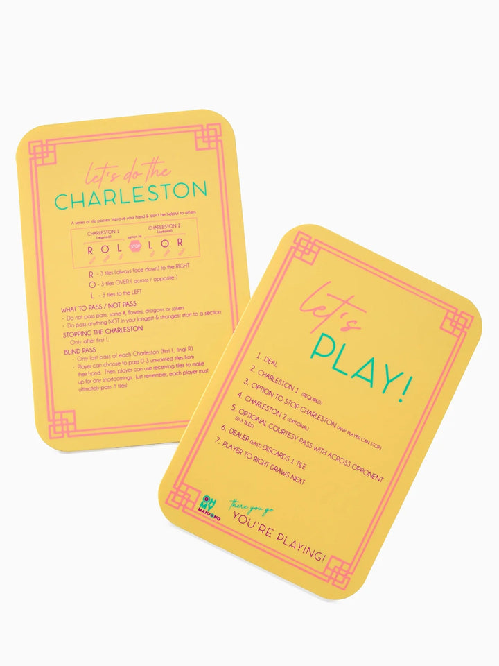 Yellow Mahjong Tile Shufflers