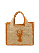 Zanatany Concepts Tote Langosta Tote in Orange