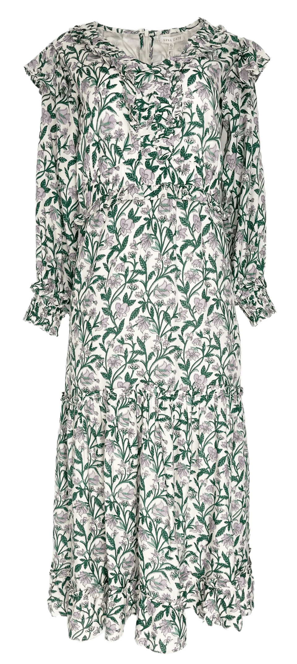 Anna Cate Apparel Anna Cate | Summer Midi Dress in Spring Lily