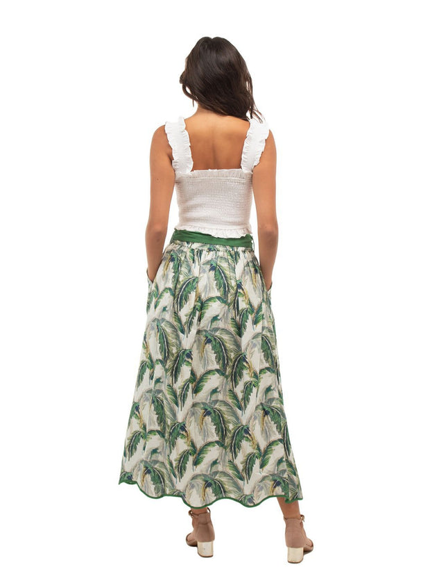 Beau & Ro Apparel Beau & Ro x Markey | The Palm Beach Prairie Skirt