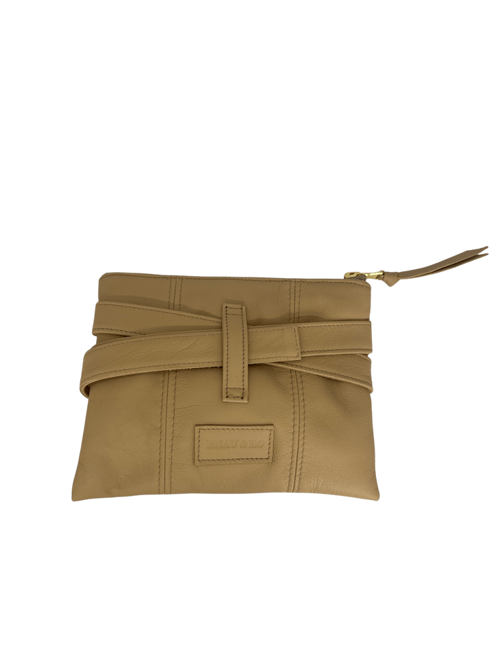 Beau & Ro Belt Bag Tan The Clutch + Belt Bag | Latte