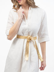 Beau & Ro Belts Gold Beau & Ro | Knot Belt