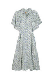 Beau & Ro Dress Romualda | Casablanca Umba Blue