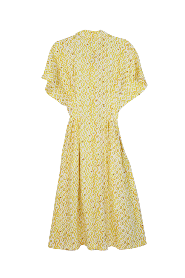 Beau & Ro Dress Romualda | Casablanca Umba Yellow