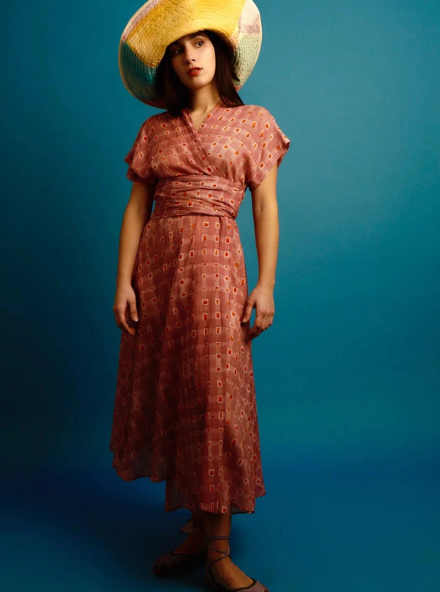 Beau & Ro Dress Romualda | Essaouira Rito Red