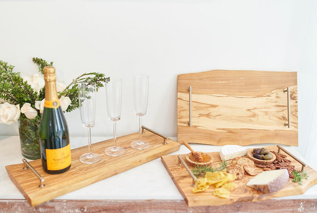 Beau & Ro Houseware Beau & Ro Olive Wood Serving Trays