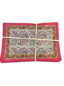 Beau & Ro Placemat Placemat Beau & Ro Tabletop Collection | Pink & Yellow Blockprint Placemats