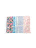 Beau & Ro Tablecloth Beau & Ro Tabletop Collection | Pink & Blue Blockprint Tablecloth