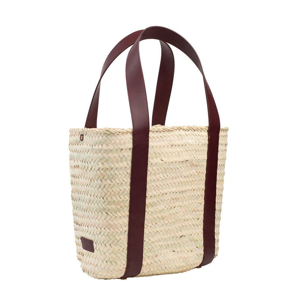 Beau & Ro Totes Maroon / OS The Maroc Collection | Yasmine Tote in Maroon