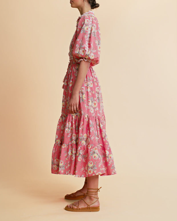 byTiMo Apparel byTiMO | Cotton Slub Mini Dress in Bright Field