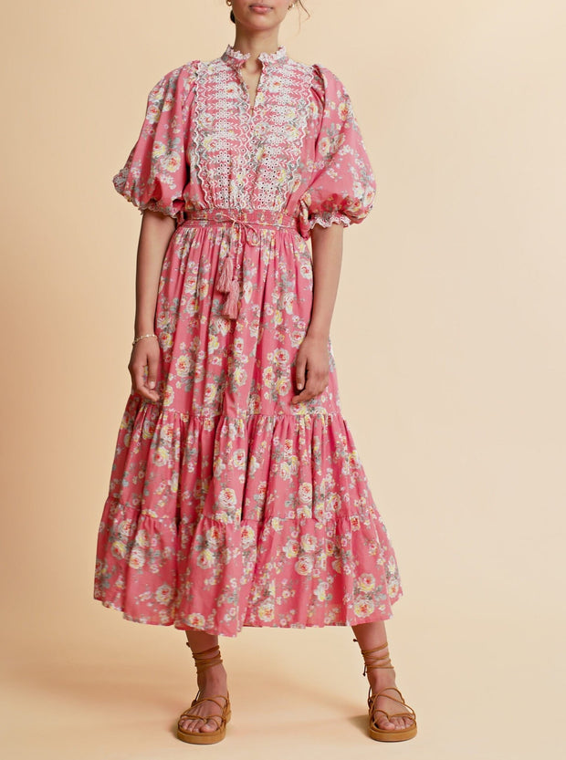 byTiMo Apparel byTiMO | Cotton Slub Mini Dress in Bright Field