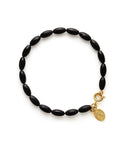 Candy Shop Vintage Jewelry Midnight Black Candy Shop Vintage | Charleston Rice Bead Bracelet