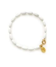 Candy Shop Vintage Jewelry White Candy Shop Vintage | Charleston Rice Bead Bracelet