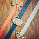 Cesoli Belts Cesoli | Sconset Fog / Marlin Reversible Leather Belt