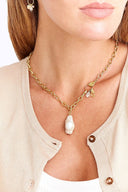 Chan Luu Jewelry Chan Luu | Lemon Topaz & Pearl Mano Necklace