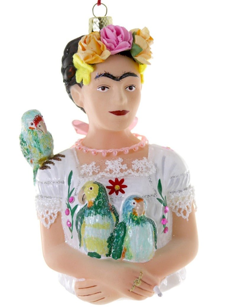 Cody Foster & Co Ornament Cody Foster & Co. | Frida Kahlo with Parrots