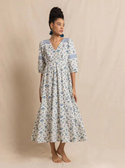 Daydress Dress Daydress | Zita Dress in Rambling Rose Blue