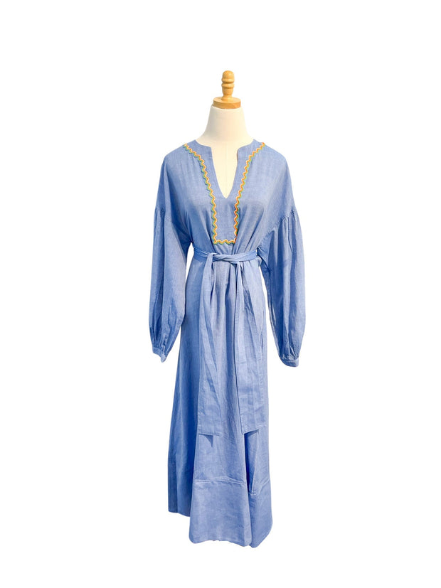 Devotion Twins Apparel Devotion Twins | Tourmanitis Dress in Blue
