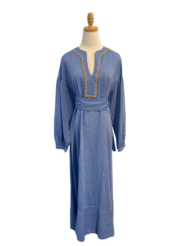Devotion Twins Apparel Devotion Twins | Tourmanitis Dress in Blue