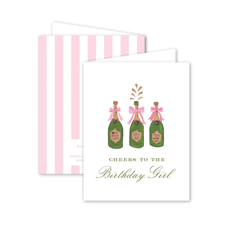 Dogwood Hill Stationary Dogwood Hill | Champagne Birthday Card