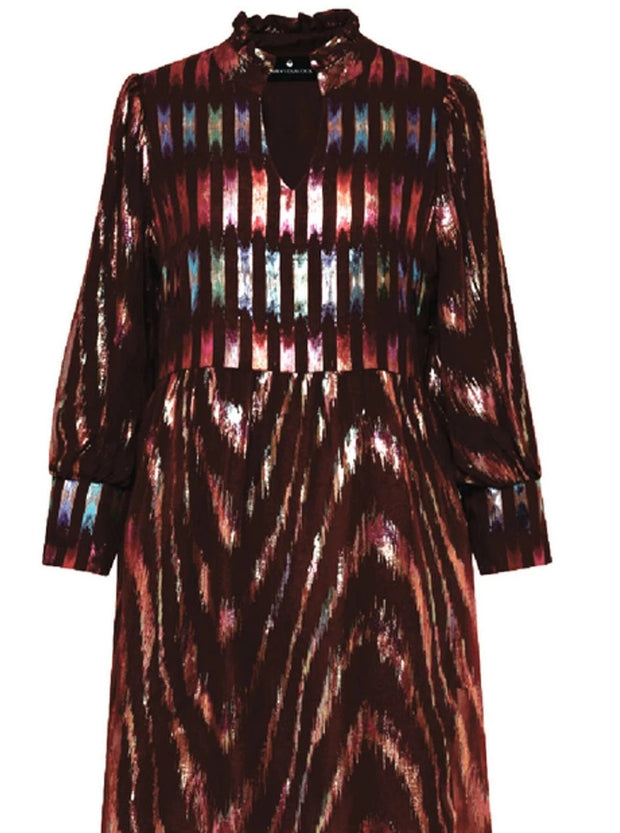 Emily Lovelock Apparel Emily Lovelock | Scarlet Dress in Burgundy