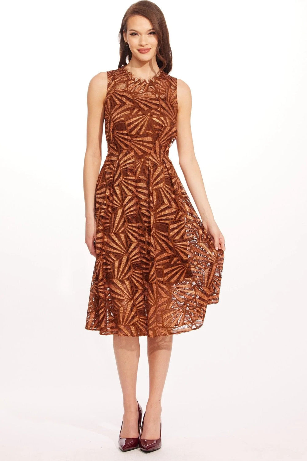 Eva Franco Apparel Eva Franco | Citi Dress in Copper Lace