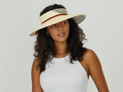 Freya Visor One Size Freya | Lupine Visor in Natural & Black