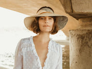 Freya Visor One Size Freya | Lupine Visor in Natural & Black