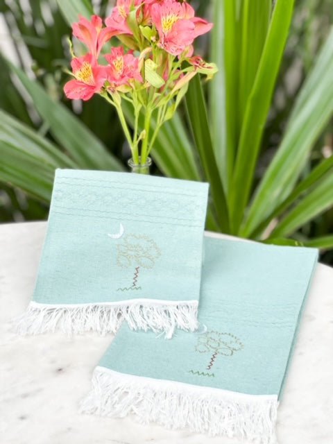 Hibiscus Linen Houseware Hibiscus Linen | Charleston Tea Towels