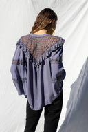 Jen's Pirate Booty Apparel Jen's Pirate Booty | Peony Top in Rio Storm
