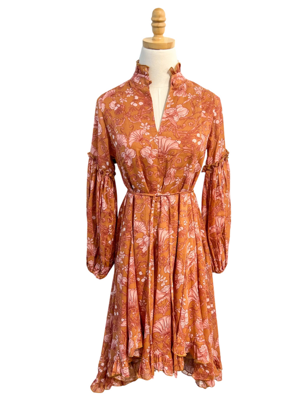 Kleid Apparel Kleid | Agatha Mini Dress in Caramel