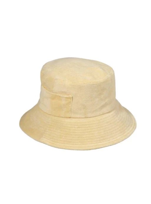 Lack Of Color Hat S/M Lack Of Color | Wave Bucket Hat in Yellow Terry