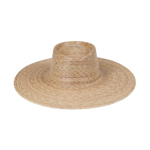 Lack Of Color Hat Small / Medium Lack Of Color | The Palma Wide Boater in Natural