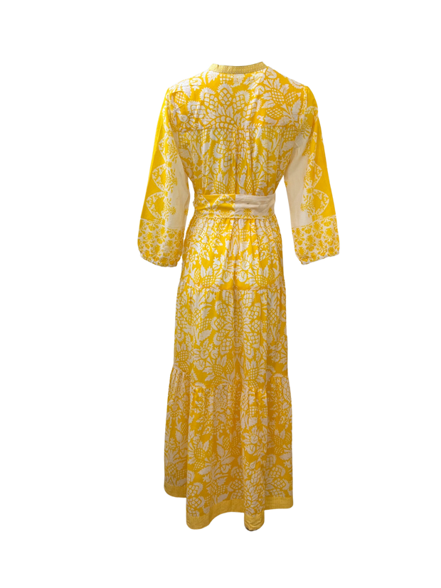 Lola Australia Dress Lola Australia | Cottesloe Maxi Dress in Pineapple Yellow