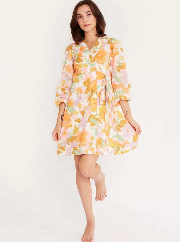 Mille Dress Mille | Nan Wrap Dress in Harmony Floral
