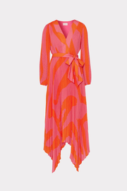 Milly Dresses Milly | Liora Zebra Print Pleated Dress