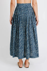 Mirth Apparel MIRTH Clothing | Bergamo Skirt in Blue Thistle