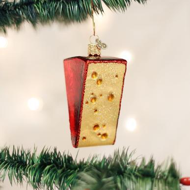 Old World Christmas Holiday Ornaments Old World Christmas | Cheese Wedge Ornament
