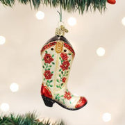 Old World Christmas Holiday Ornaments Old World Christmas | Christmas Cowgirl Boot Ornament