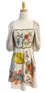 Ranna Gill Apparel Ranna Gill | Embroidered Mini Dress