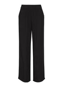 Sateside Apparel Stateside | Viscose Satin Pull On Trouser in Black