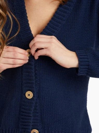 Sh*t That I Knit Apparel Sh*t That I Knit | The Cabot Cardigan in Navy