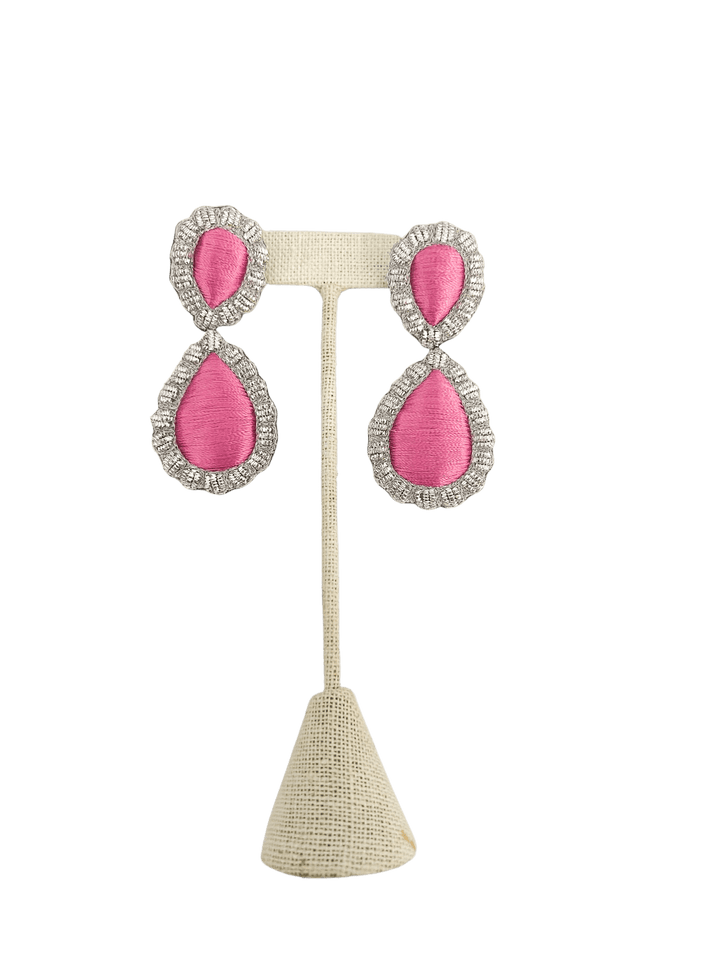 Sophia203 Jewelry Hot Pink Sophia 203 Jewelry | Giant Gem Earrings