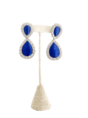 Sophia203 Jewelry Royal Blue Sophia 203 Jewelry | Giant Gem Earrings