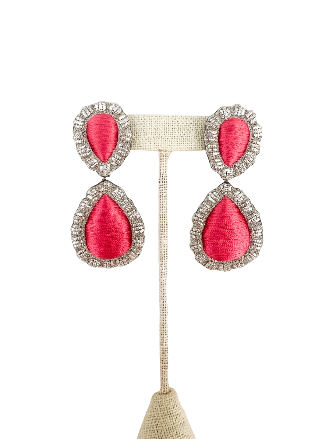 Sophia203 Jewelry Watermelon Pink Sophia 203 Jewelry | Giant Gem Earrings