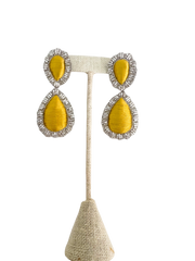 Sophia203 Jewelry Yellow Sophia 203 Jewelry | Giant Gem Earrings