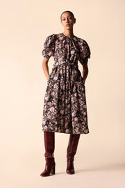 St.Roche Apparel St. Roche | Ciel Midi Dress in Belladonna Print