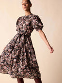 St.Roche Apparel St. Roche | Ciel Midi Dress in Belladonna Print
