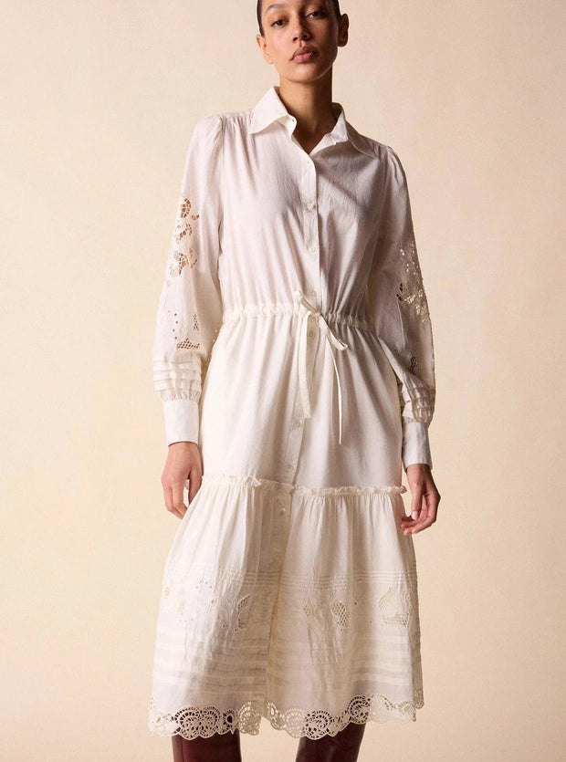 St.Roche Apparel St. Roche | Darcy Dress in Milky